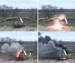 Напад со дрон во Молдавија- уништен е хеликоптер на Приднестровје (ВИДЕО)