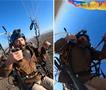 Параглајдерист преживеал пад од 30 метри- камерата го снимила ужасот (ВИДЕО)