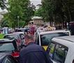 Сообраќаен хаос во Клиничкиот центар во Скопје