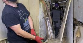 Ја реновирале куќата и се шокирале: Под скалите нашле лавиринт од темни тунели (ВИДЕО)