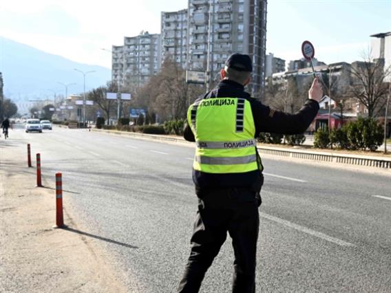 Санкционирани 125 возачи во Скопје