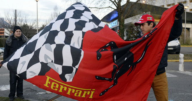 Навивачите на „Ферари“ го одбележуваат роденденот на Шумахер
