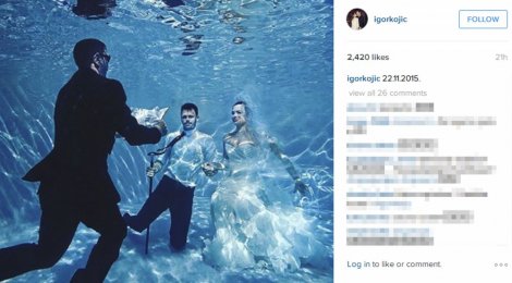 Игор откри кој го венчаше со Северина под вода!