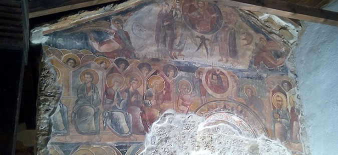 Конзервација на фрескоживописот во црквата „Св. Никола“ во Зрзе