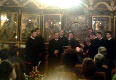 Црковно византиско пеење во ресенскиот Сарај