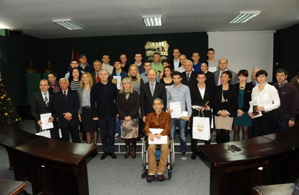Град Скопје ги прогласи најдобрите спортисти за 2014