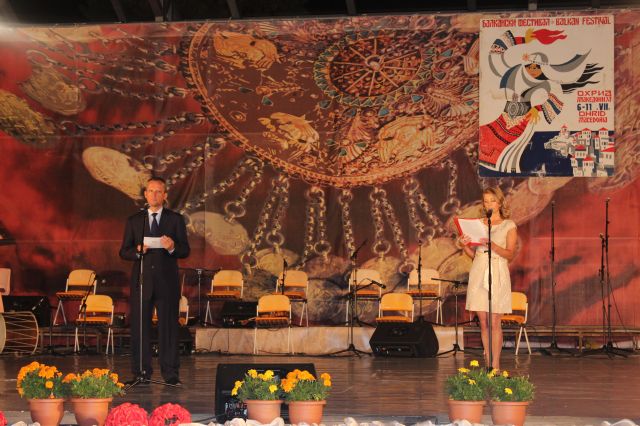 Вељаноски го отвори 54. Балкански фестивал во Охрид