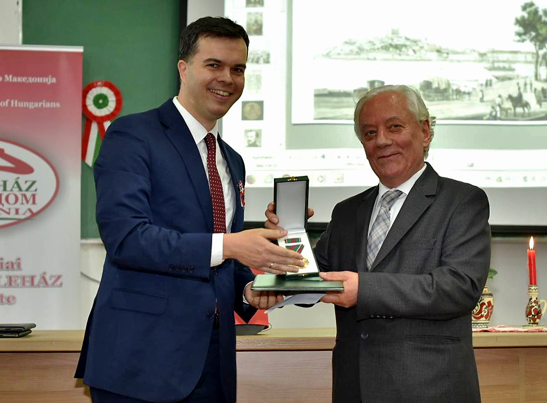 Високо одликување за Раде Силјан од претседателот на Унгарија