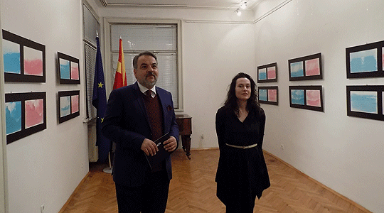 Отворена изложбата на Јана Луловска во Софија