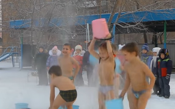 Вака се челичат руските деца!