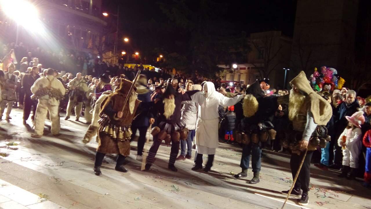 Кавадаречки Џоломари на карневал во Грција (фото)