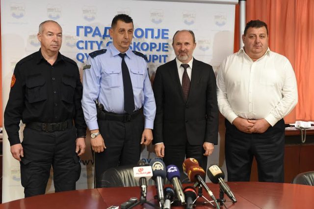 Награди за најдобар полицаец, пожарникар и крводарител во Скопје за 2016