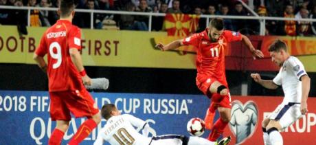 Македонија со пад од девет места на најновата ФИФА ранг листа