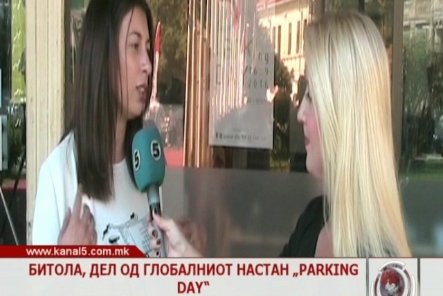 Битола, дел од глобалниот настан „Parking day “