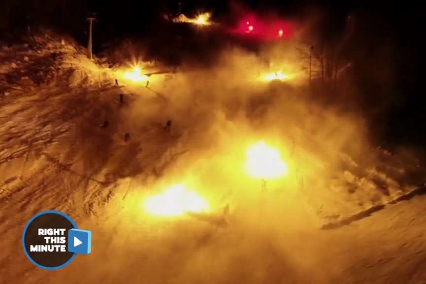 Видео: Ски шоу од ски центарот Маврово емитувано на американска ТВ