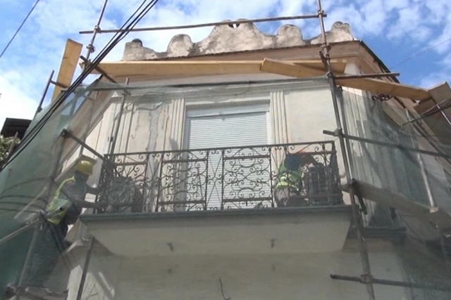 Интензивно се работи на реконструкција на фасадите на старите струмички куќи