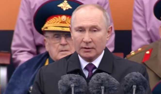 Спектакуларна воена парада во Москва, Путин со честитка за Денот на победата