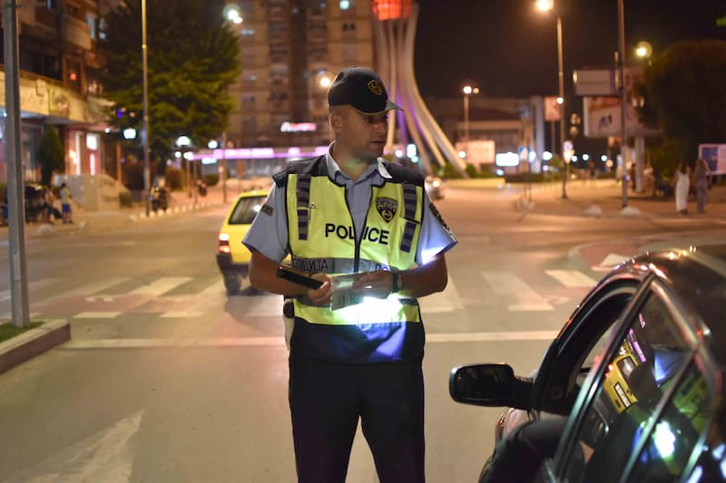 Санкционирани 158 возачи во Скопје, 59 за брзо возење