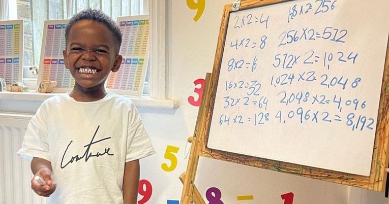 Тригодишен генијалец одушевува со знаење по математика (ВИДЕО)