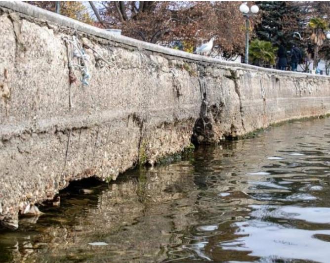 Нивото на водата во Охридското Езеро 18 сантиметри над месечниот просек