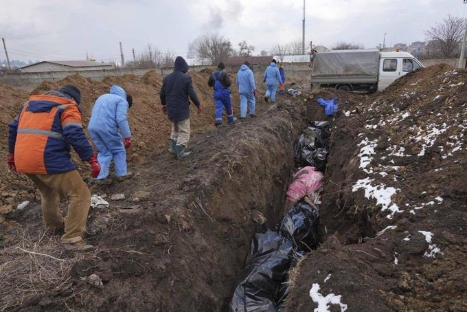 Украина истражува 122 илјади воени злосторства