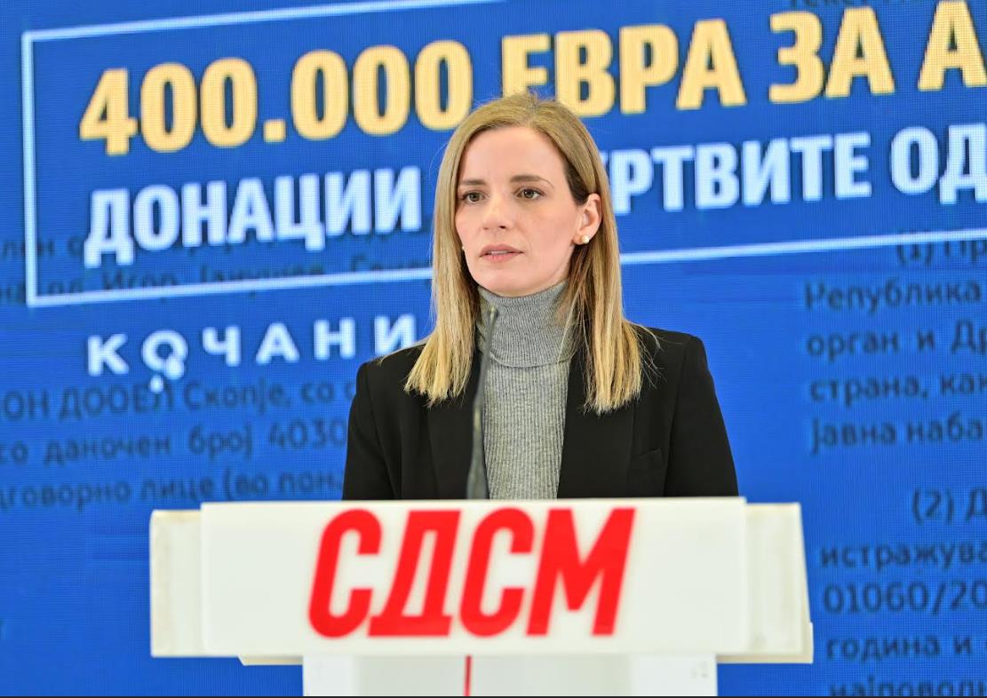 СДСМ: Владата троши 400.000 евра за анкети за мерење рејтингот на Мицкоски