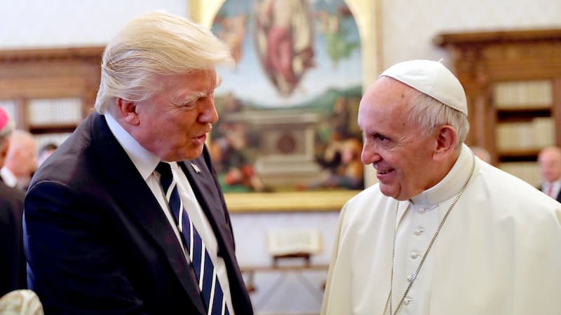 Трамп ќе оди на погребот на папата Франциск
