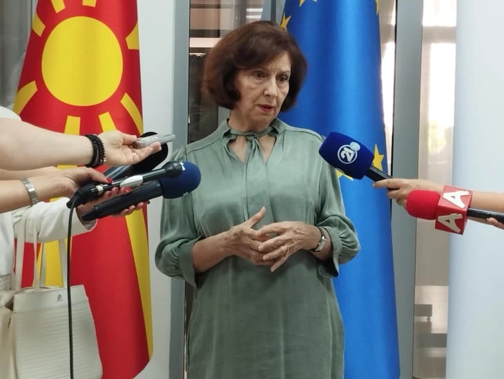 ЕУ има сериозен проблем со демократијата - Сиљановска Давкова за отстранувањето на македонскиот јазик и идентитет во извештајот на ЕП