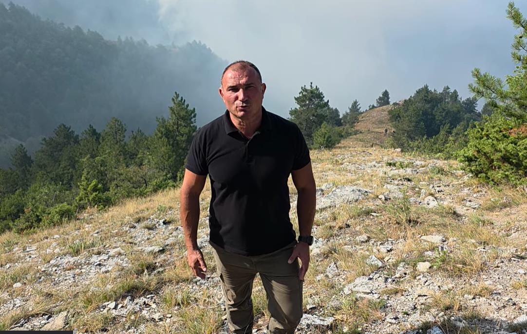 Активен пожарот кај Јасен