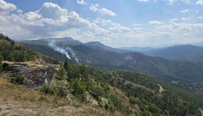 Дождот го изгасна пожарот во „Јасен“
