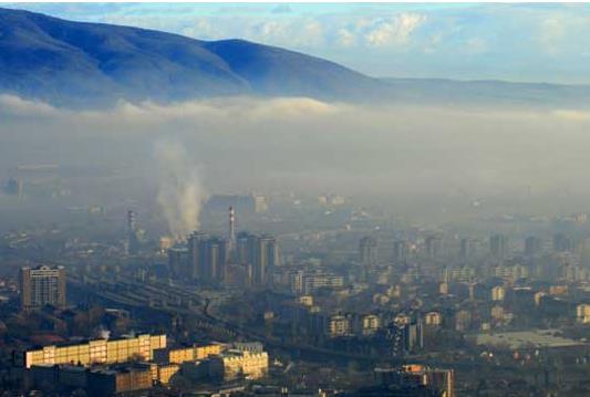 Скопје се разбуди во магла и загаден воздух