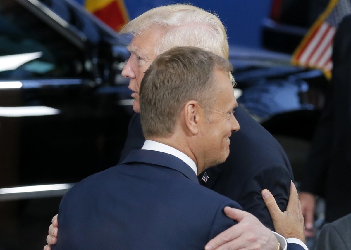 Полскиот премиер Туск: Зад изјавата на Трамп се крие непријатна вистина