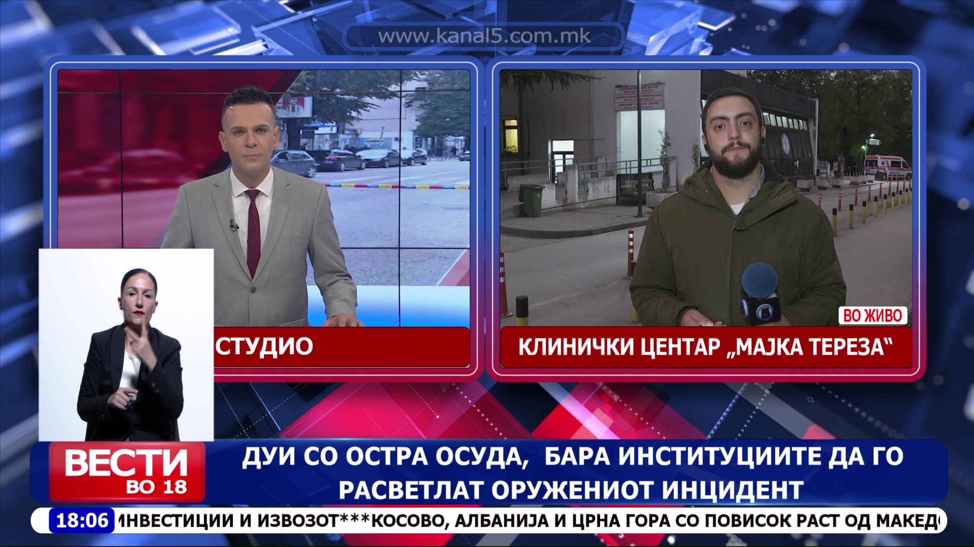 Лекарот Шахини и носител на листа на ДУИ во Липково вон животна опасност по вооружениот инцидент во Куманово