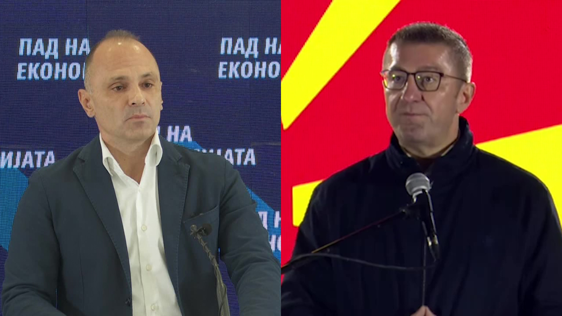 Уште три дена изборна кампања – се вжештува реториката меѓу Мицкоски и Филипче