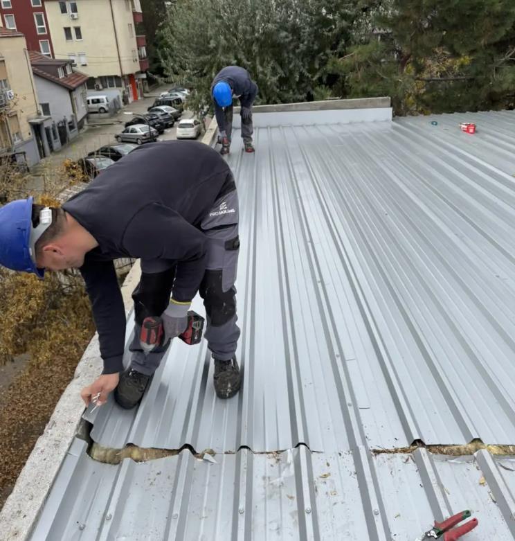 Герасимовски: Го санираме покривот на фискултурната сала на училиштето „Песталоци“, создаваме подобри услови за учениците