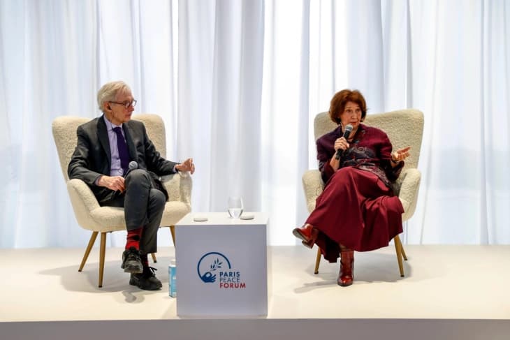 Oбраќање на претседателката Сиљановска-Давкова на осмиот Париски мировен форум