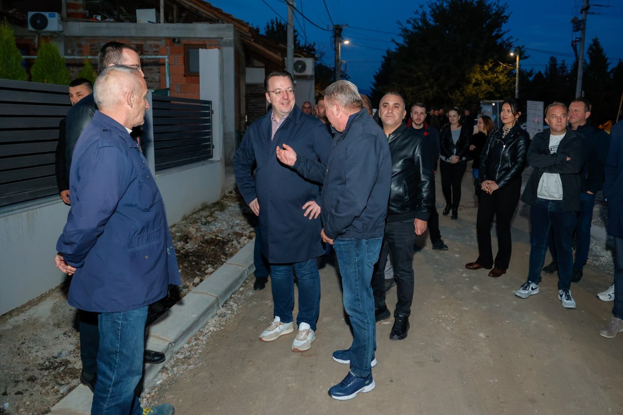 Николоски од Брвеница: Со градоначалникот Илиевски ја развиваме Брвеница, опонентите се нервозни