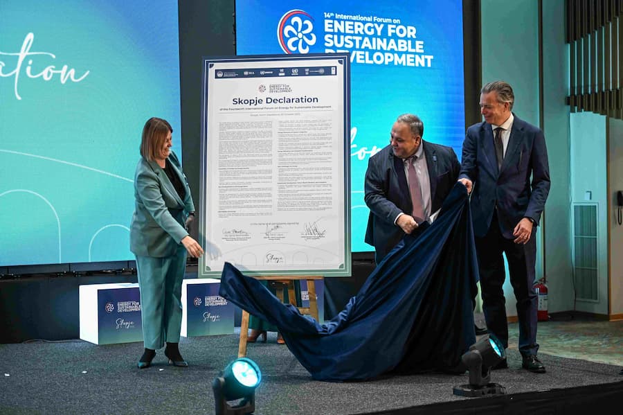 Со потпишување на „Декларацијата Скопје“ заврши Светскиот енергетски форум IFESD-14