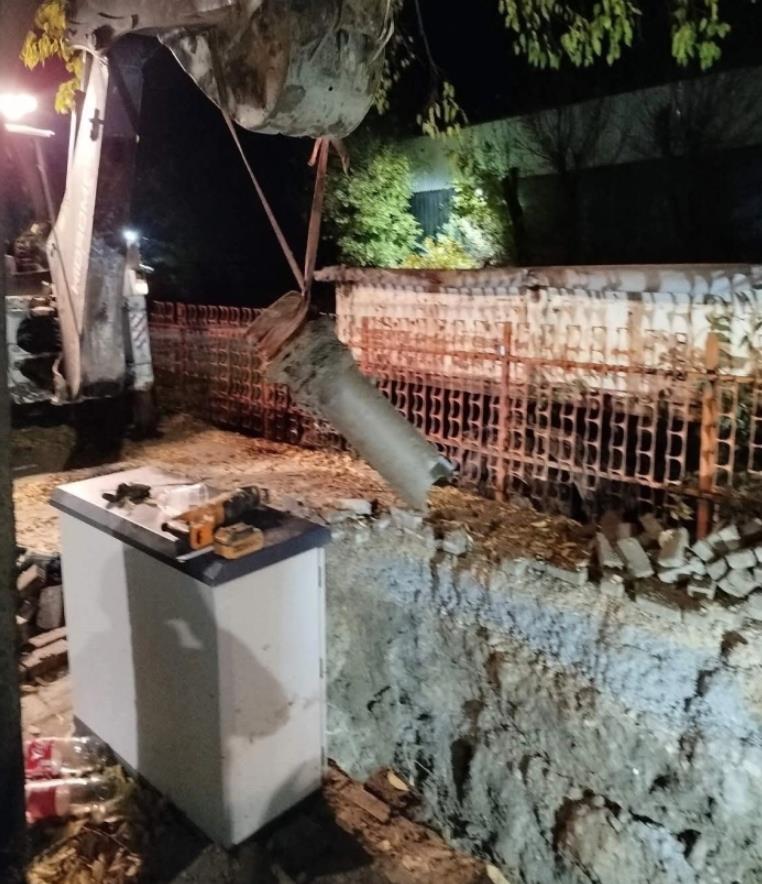 Aнгеловски: Екипа на ,,Комуналец" цела вечер работеше на отстранување на голем дефект во Кавадарци