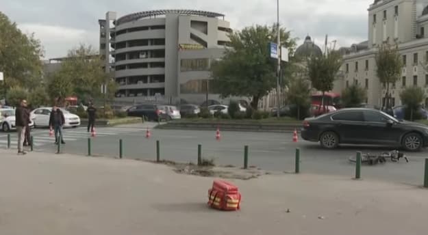 Уапсен е возачот на „пасат“, кој прегази велосипедист во Скопје и избега