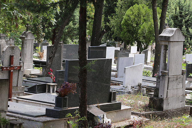 Лажен поп пеел на гробиштата во Ѓорче Петров за Задушница