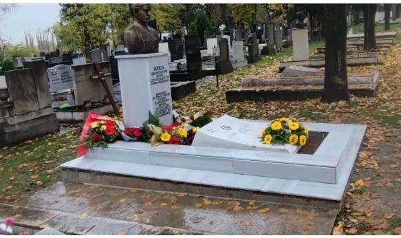 Откриена спомен-биста на Илија Димовски - Гоче во Алејата на великаните на на градските гробишта Бутел