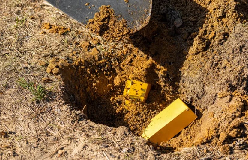 Француз правел базен во дворот, кога нашол златни прачки, вредни 700.000 евра