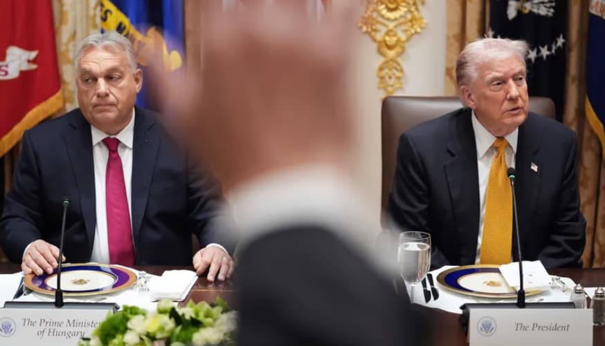 Белата куќа објави што било на менито на работниот ручек на Орбан и Трамп