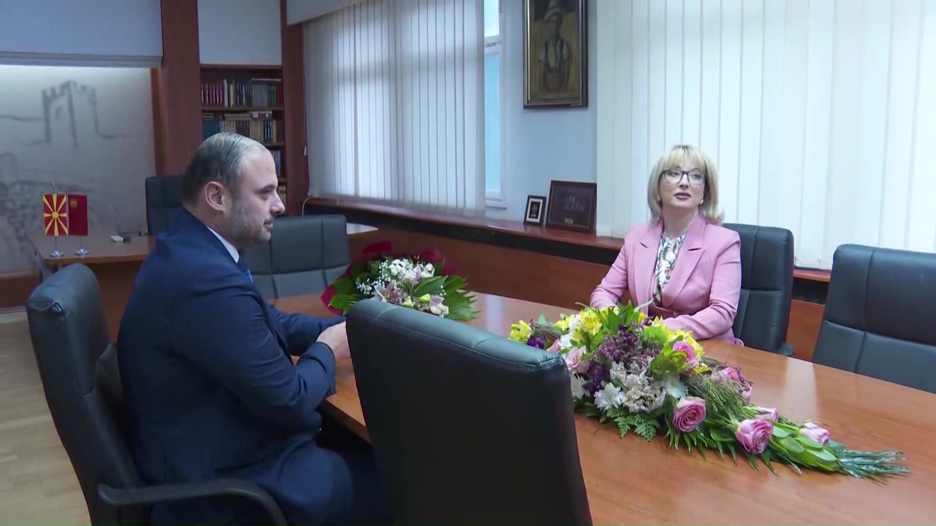 Ѓорѓиевски и Арсовска се скараа за висината на долгот на градот и отпуштањата на вработени во јавните претпријатија