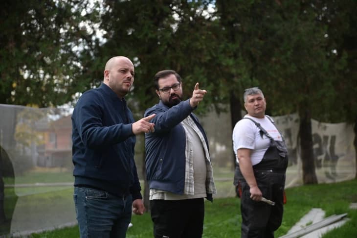 Костовски изврши увид во активностите за поставување енергетска фасада на ООУ „Св. Климент Охридски“ во Бутел