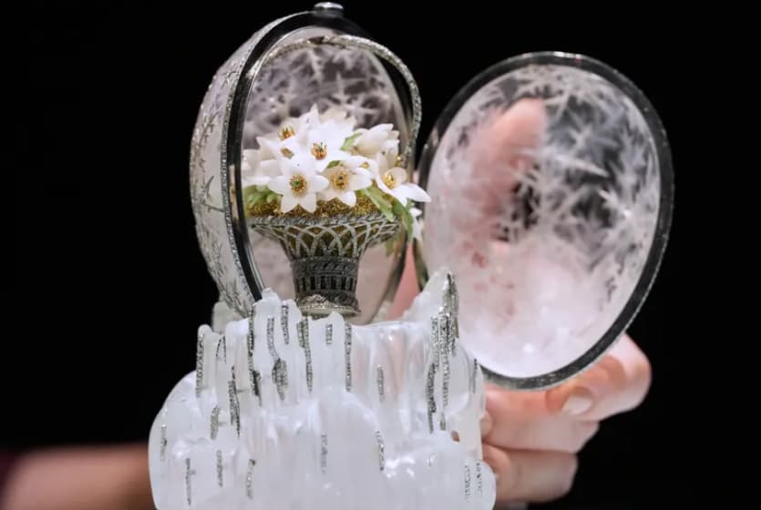 Јајце со 4.500 дијаманти ќе се продава на аукција- почетната цена е 20 милиони фунти (ФОТО)