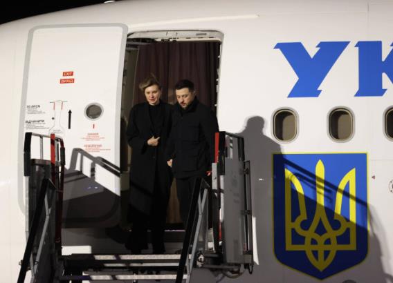 Зеленски пристигна во Ирска