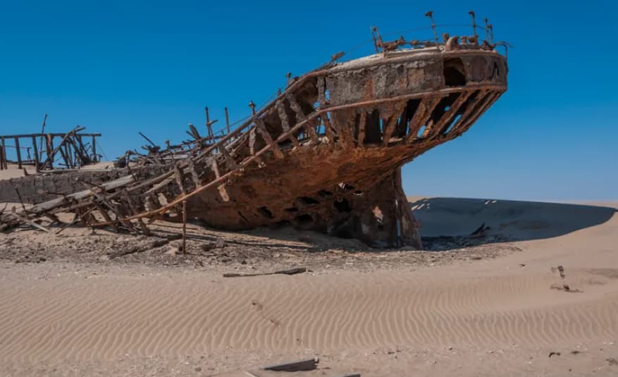 Рудари пронашле остатоци од брод среде пустина, во него имало непроценливо богатство старо 500 години