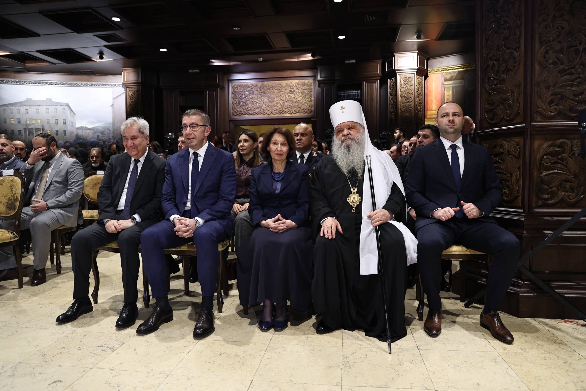 Мицкоски присуствуваше на свечената академија посветена на Св. Климент Охридски